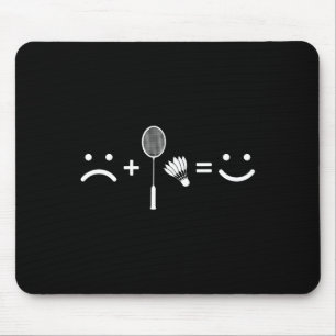 Badminton Love Happy Team Player Coach Mouse Mat