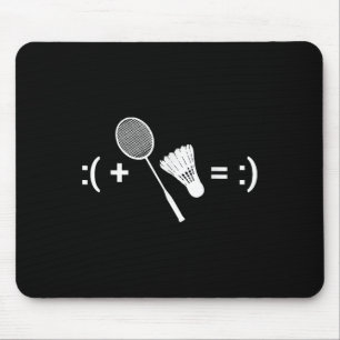 Badminton Love Shuttle Racquet Sport Badminton Mouse Mat