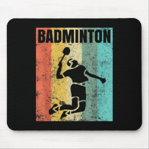 Badminton Love Team Player Coach Mouse Mat