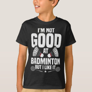 Badminton Lover Team Shuttle Coach Badminton Playe T-Shirt