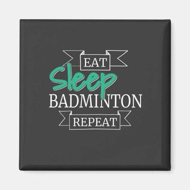 Badminton Magnet (Front)