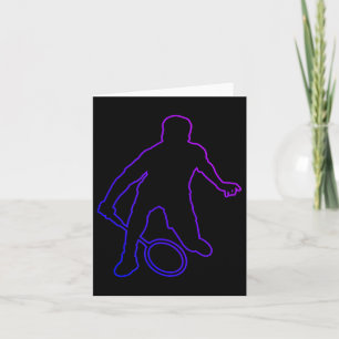 Badminton Mens Badminton Player Shuttle  Card