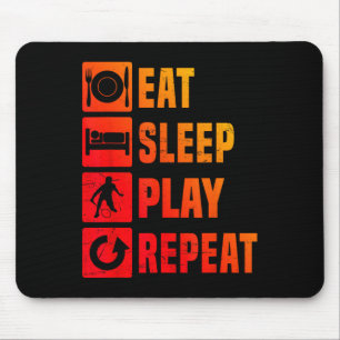 Badminton Mens Badminton Player Squash Shuttle Mouse Mat