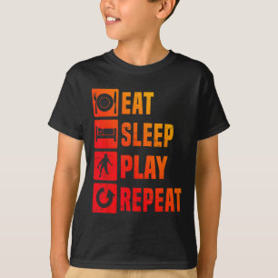 Badminton Mens Badminton Player Squash Shuttle T-Shirt