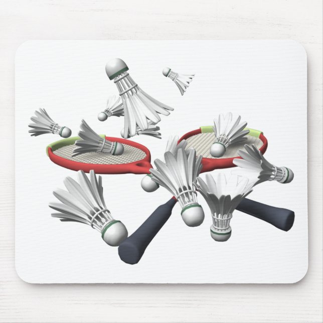Badminton Mouse Mat (Front)