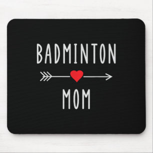Badminton Mum Badminton Player Mum Gift Funny Badm Mouse Mat