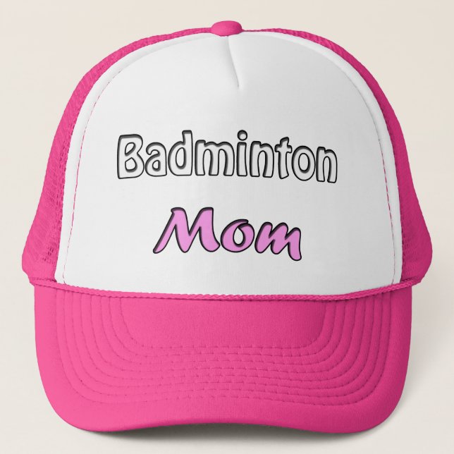 Badminton Mum Trucker Hat (Front)