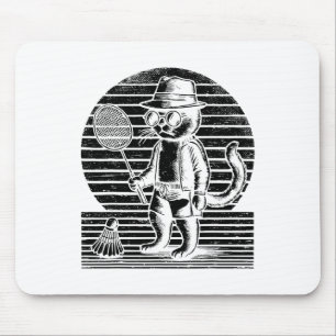 Badminton Ninja Shuttle Mouse Mat
