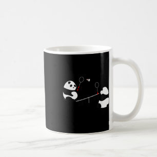 Badminton Panda Volley Coffee Mug