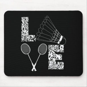 Badminton Player Badminton Lover Shuttle Mouse Mat
