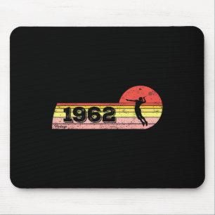 Badminton-player Born 1962 Birthday Vintage Women Mouse Mat