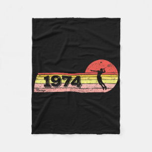 Badminton-player Born 1974 Birthday Vintage Women Fleece Blanket