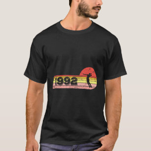 Badminton-player Born 1992 Birthday Vintage Women T-Shirt