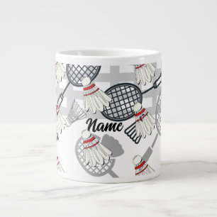 Badminton Player coffee mug