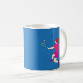Badminton Player Coffee Mug