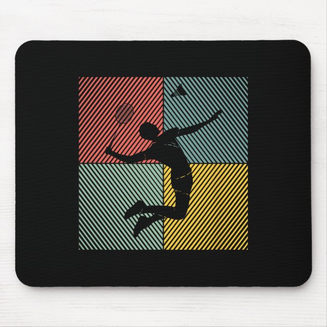 Badminton-player Game Shuttle Badminton 2  Mouse Mat (Front)