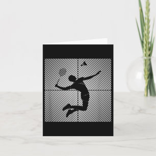 Badminton-player Game Shuttle Badminton  Card