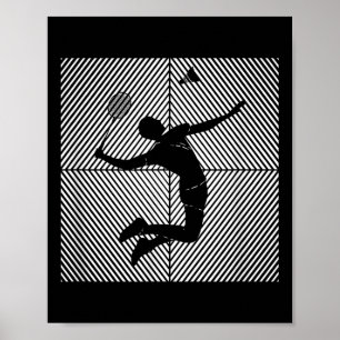 Badminton-player Game Shuttle Badminton Poster