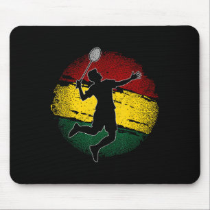 Badminton Player Ghanaian Flag Ghana Mouse Mat