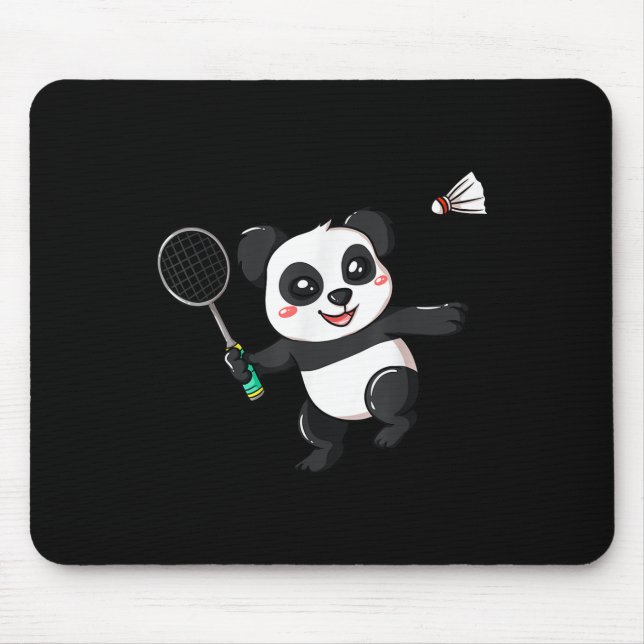 Badminton Player Gift For Shuttle Lover  Mouse Mat (Front)