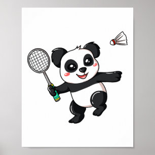 Badminton Player Gift For Shuttle Lover  Poster