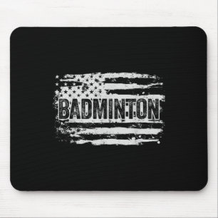 Badminton Player Gift Mouse Mat