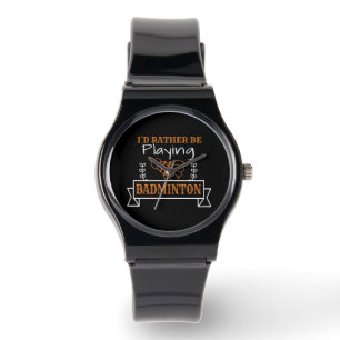 Badminton Player Gift Watch