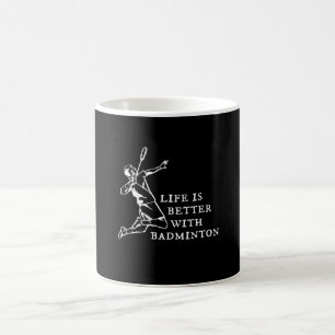 Badminton Player Gifts Coffee Mug