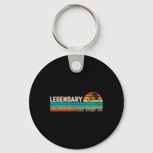 Badminton Player Legend Since October 1950 Birthda Key Ring