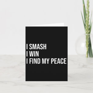 Badminton Player Meme Self Care Quote  Card