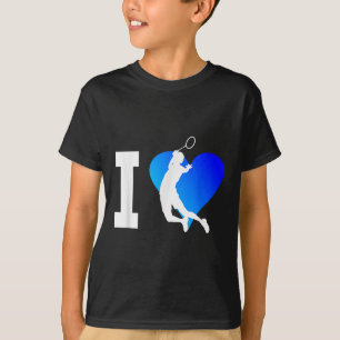 Badminton Player Mens Shuttle Squash Women T-Shirt