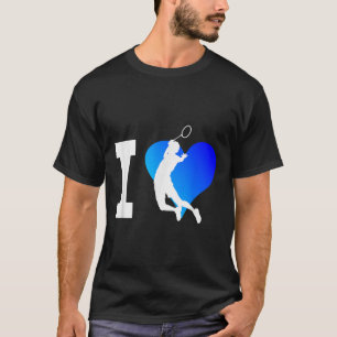 Badminton Player Mens Shuttle Squash Women T-Shirt