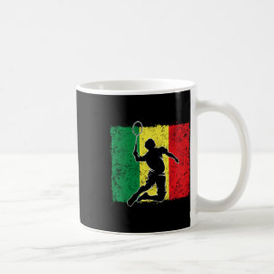 Badminton Player Senegalese Flag Senegal 1 Coffee Mug
