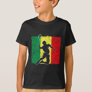Badminton Player Senegalese Flag Senegal 1 T-Shirt