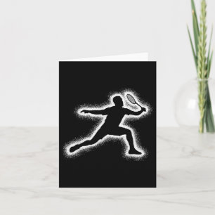 Badminton Player Shuttle Boys Kids Badminton Men Card