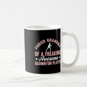 Badminton Player Shuttle Grandma Coffee Mug