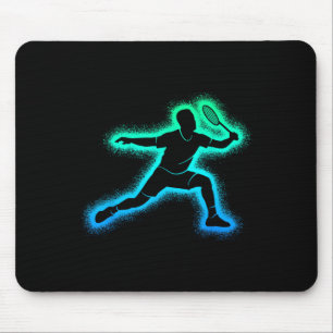 Badminton Player Shuttle Men Kids Badminton Boys Mouse Mat