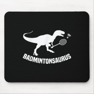 Badminton Player Shuttle Team Coach Badminton Play Mouse Mat