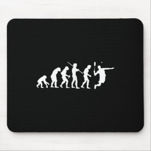 Badminton Player Smash Racket Sport Shuttle Mouse Mat