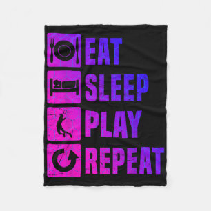 Badminton Player Squash Mens Badminton Shuttle Fleece Blanket