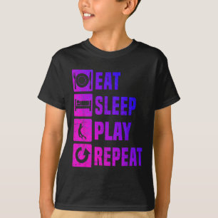 Badminton Player Squash Mens Badminton Shuttle  T-Shirt