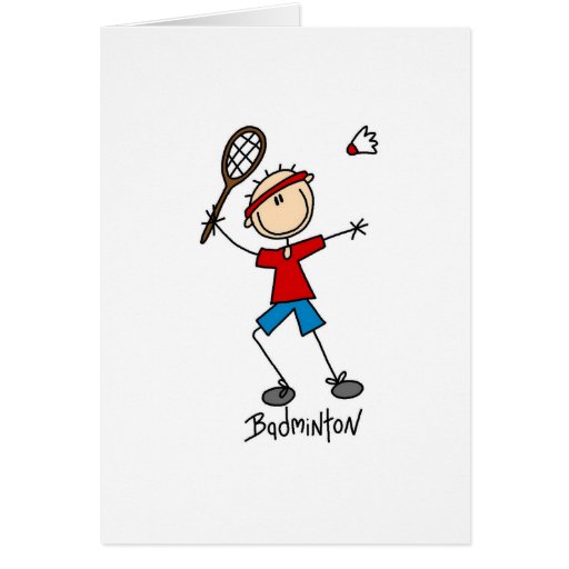 Image of Badminton Player T-shirts and Gifts