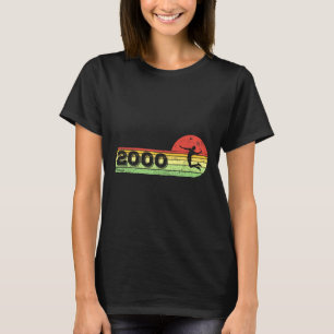 Badminton-player Vintage 2000 Birthday Shuttle Bad T-Shirt