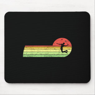 Badminton-player Vintage Birthday Shuttle Badminto Mouse Mat
