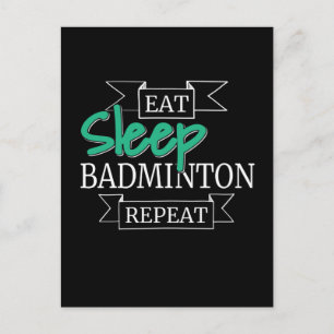 Badminton Postcard