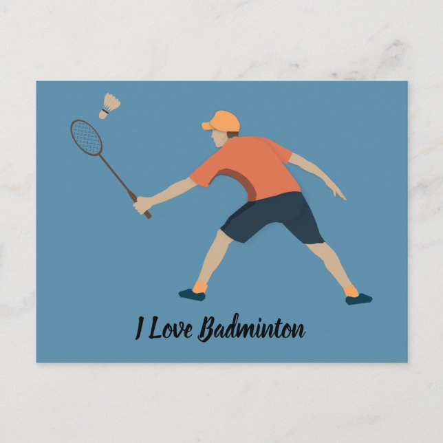 Badminton Postcard (Front)