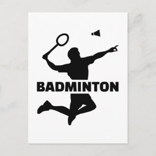 Badminton Postcard