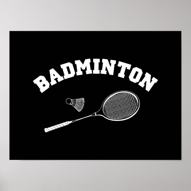 Badminton Poster (Front)