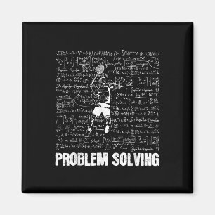 Badminton Problem Solving Players Sports Solution Magnet