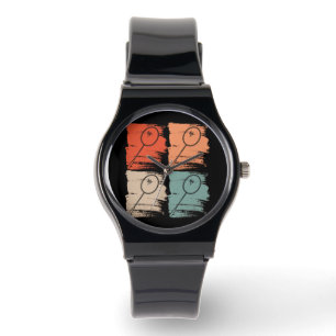 Badminton Racket Badminton Retro Watch